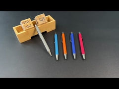 Why do many premium pen brands choose aluminum as their primary material for ballpoint pens? A266