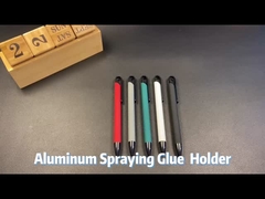 Is this aluminum barrel ballpoint pen with a rubber？A613