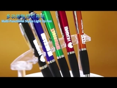 CC51 Creative LED Touch Screen Light Ballpoint Pen Logo Customization Advertising Pen